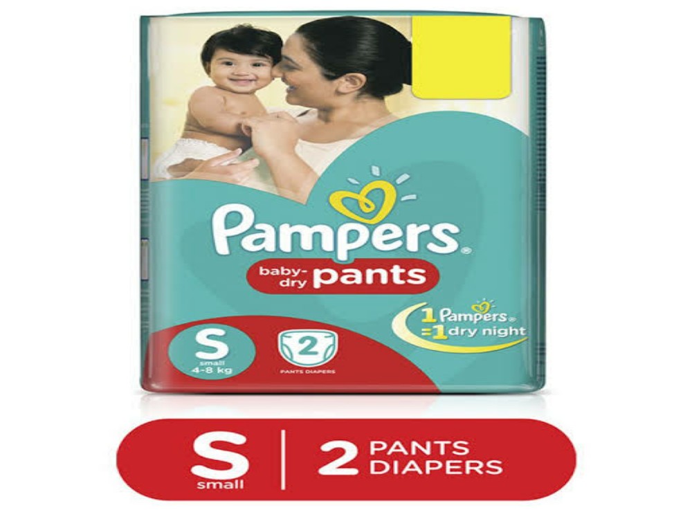 PAMPERS BABY DRY PANTS SMALL 9S