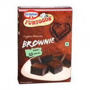 fun food brownie cake mix