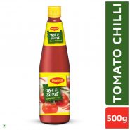 kissan hot and sweet ketchup 500gm