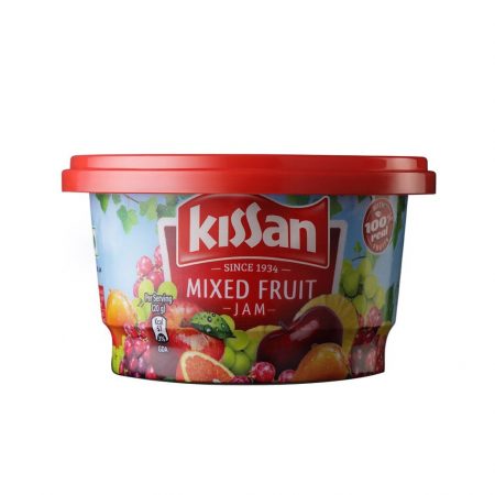 kisssan mixed fruit jam 100gm